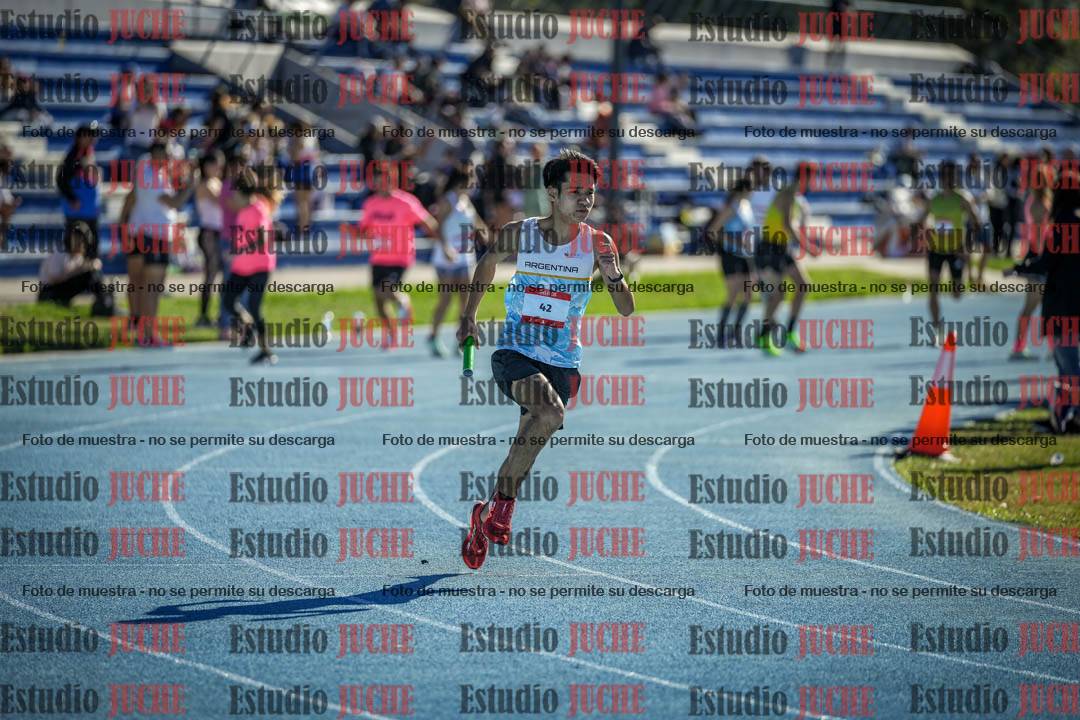 Fotos durante los relevos