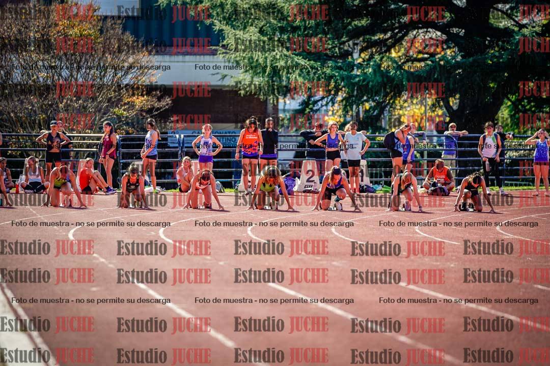 Fotos de los 100 m llanos de mujeres