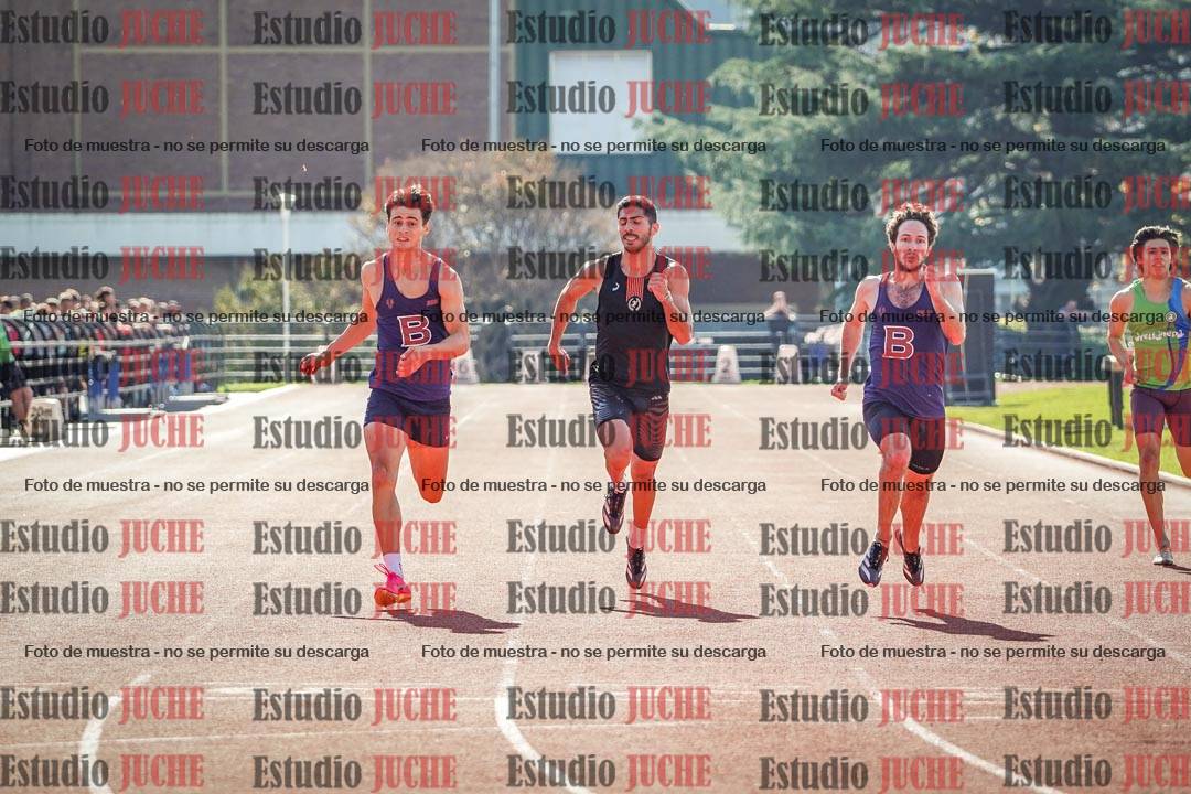 Fotos de los 200 m llanos de varones