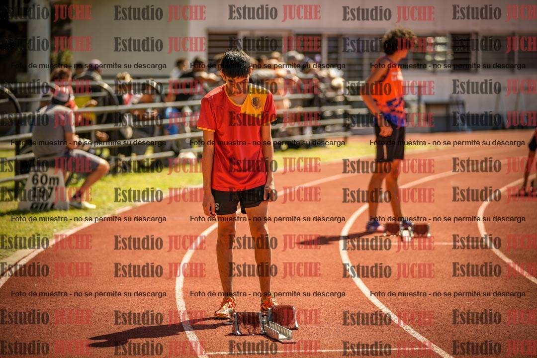 Fotos de los 400 m llanos de varones