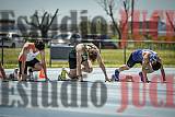 Fotos de los 100 m llanos de varones