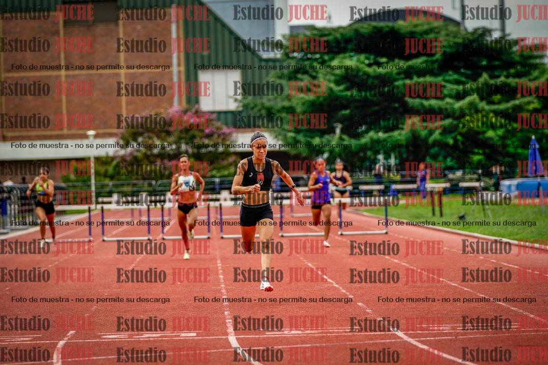 Fotos de los 400 m con vallas de mujeres