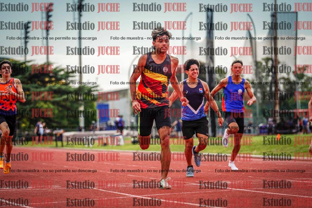 Fotos de los 200 m de varones