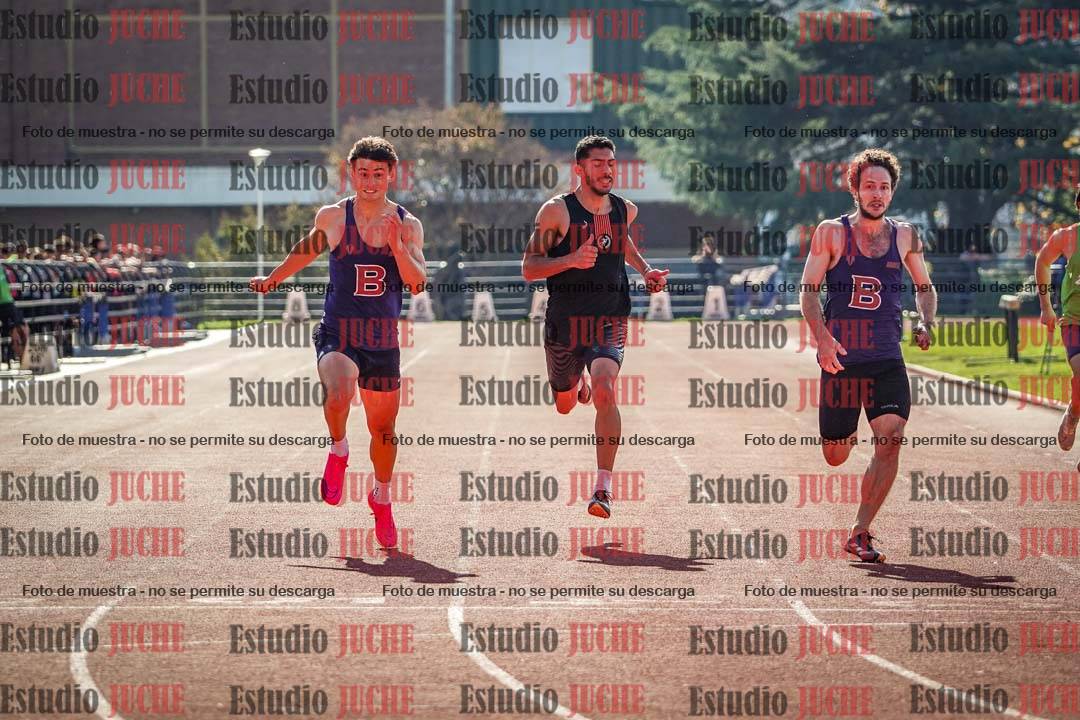 Fotos de los 200 m llanos de varones