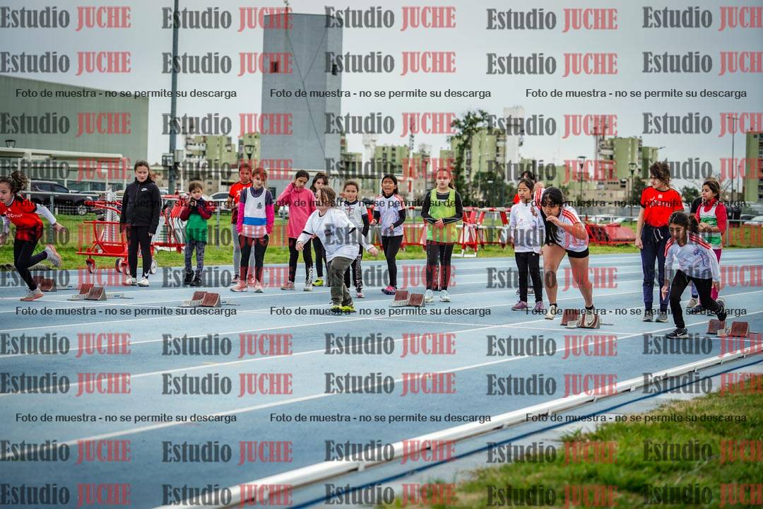 Fotos de los 50 m llanos de mujeres - U12