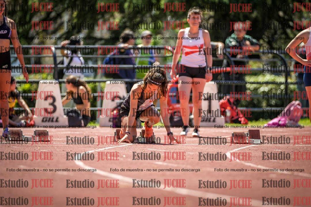 Fotos de los 100 m llanos de mujeres
