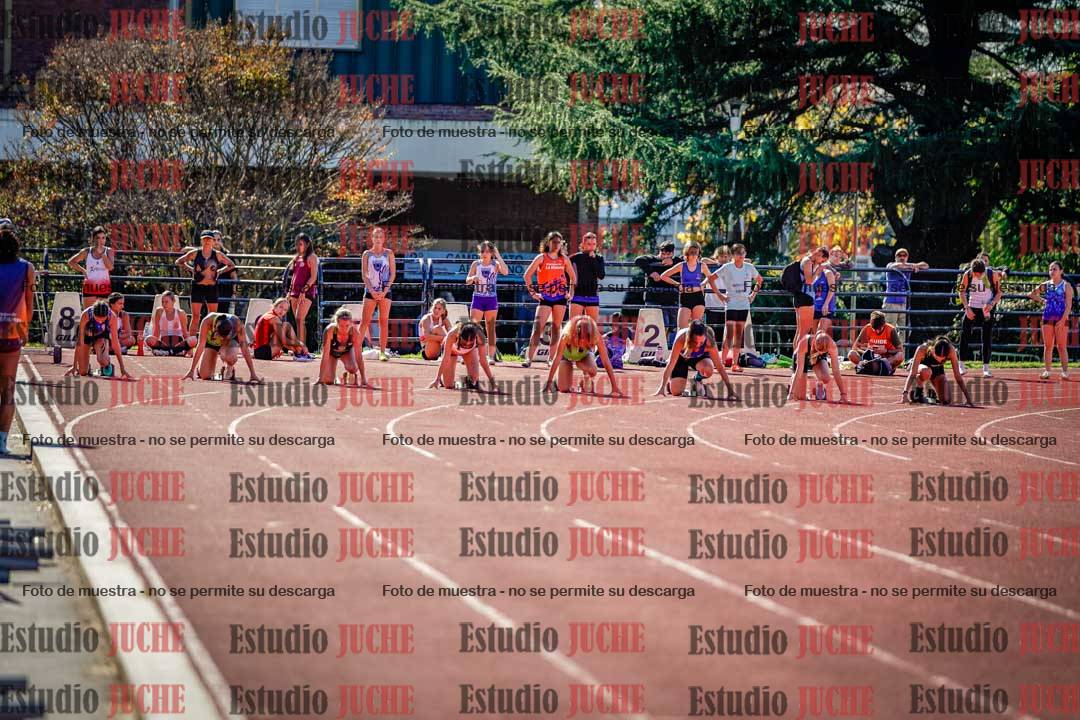 Fotos de los 100 m llanos de mujeres