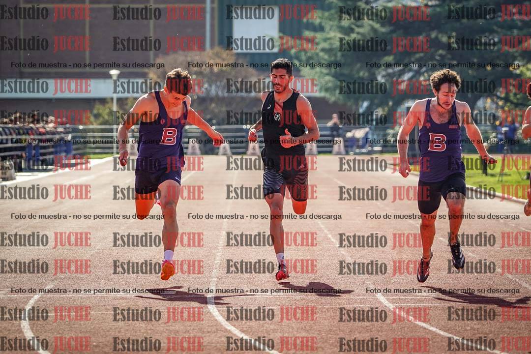 Fotos de los 200 m llanos de varones