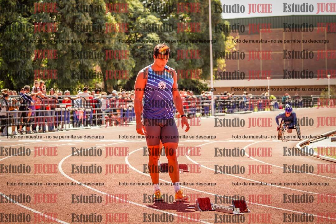 Fotos de los 400 m llanos de varones