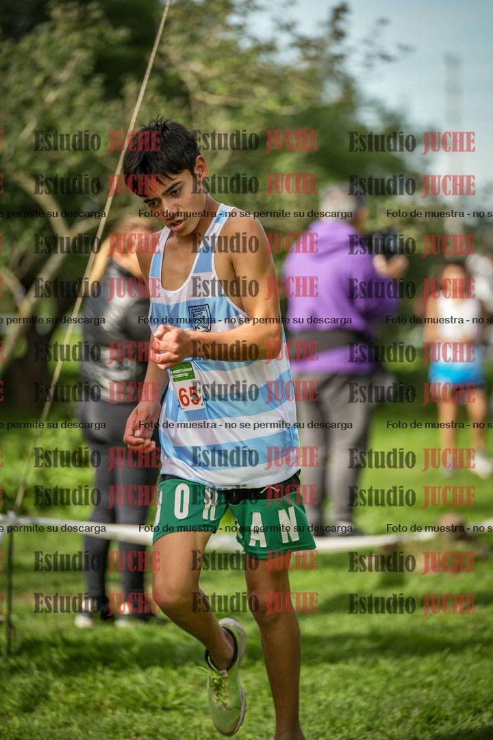 Fotos de la llegada del cross de 2000 m