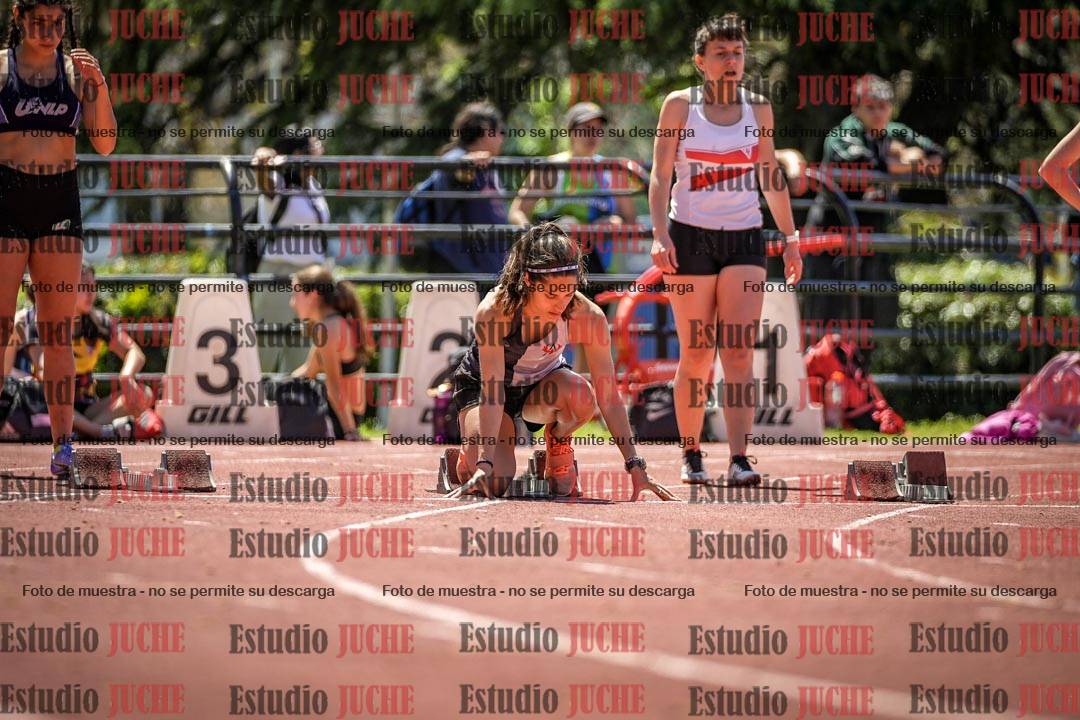 Fotos de los 100 m llanos de mujeres