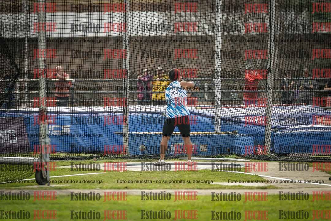 Fotos del lanzamiento de martillo de varones
