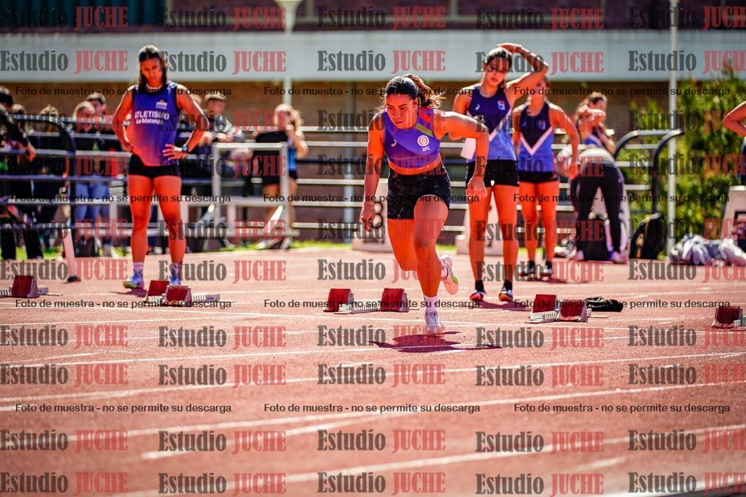 Fotos de los 100 m de mujeres