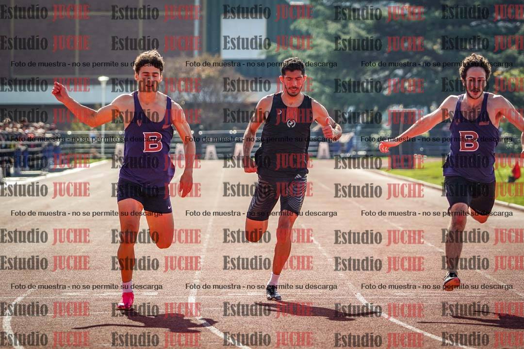 Fotos de los 200 m llanos de varones