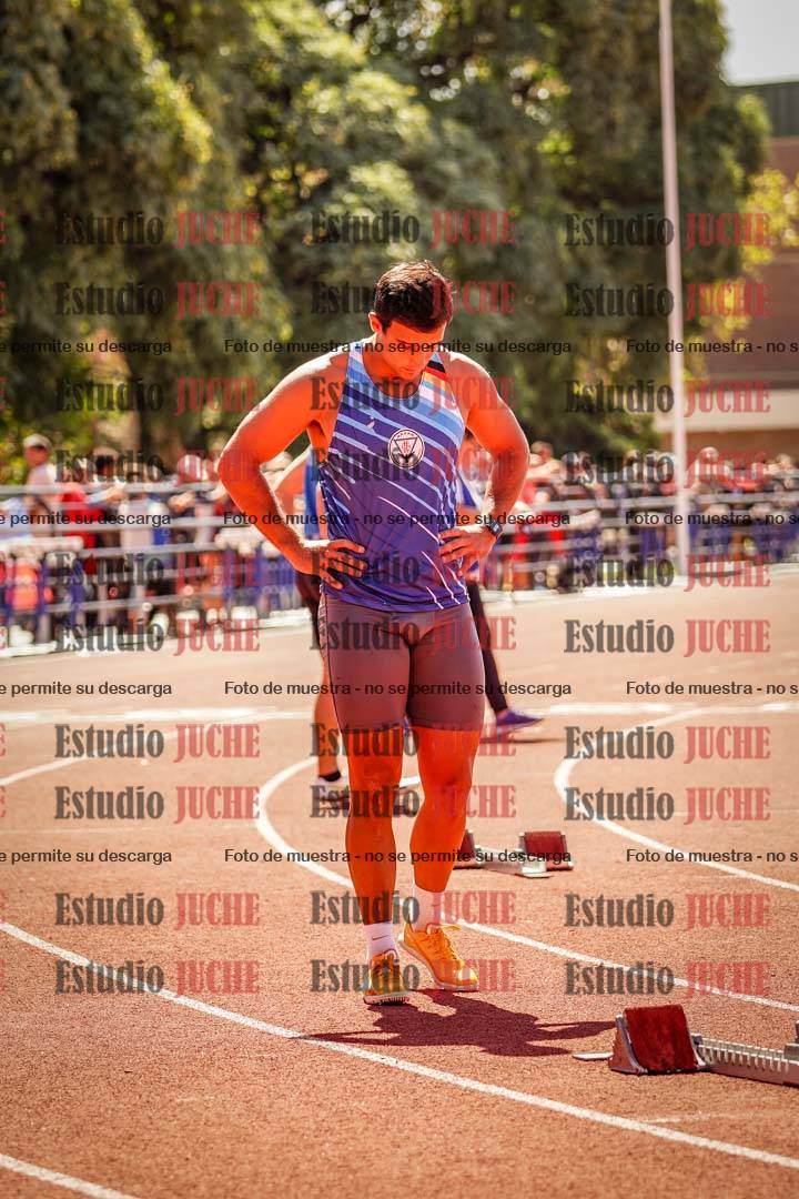 Fotos de los 400 m llanos de varones