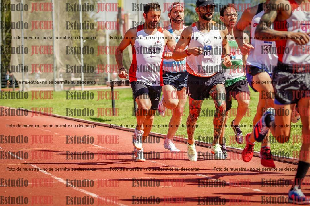 Fotos de los 1500 m llanos de varones