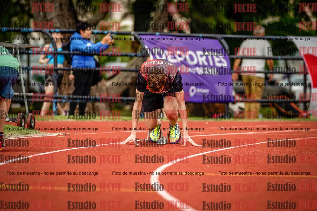 Fotos de los 200 m de varones