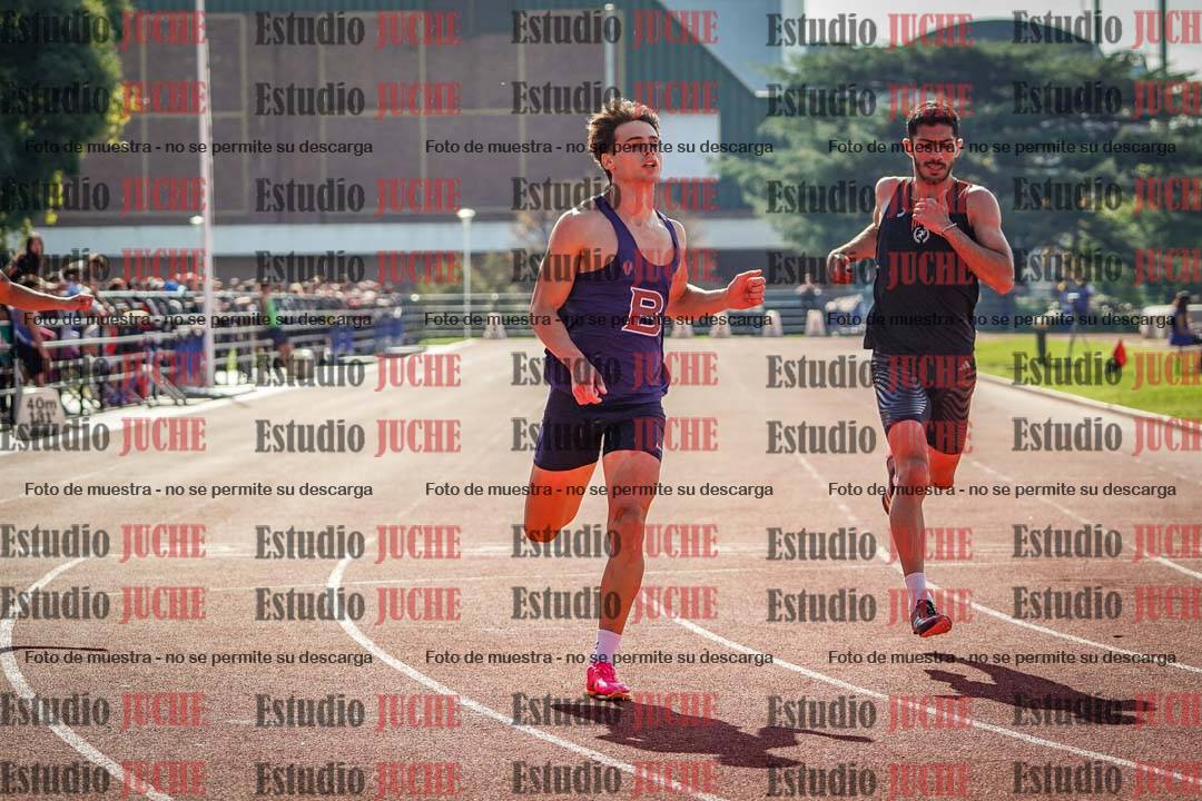 Fotos de los 200 m llanos de varones