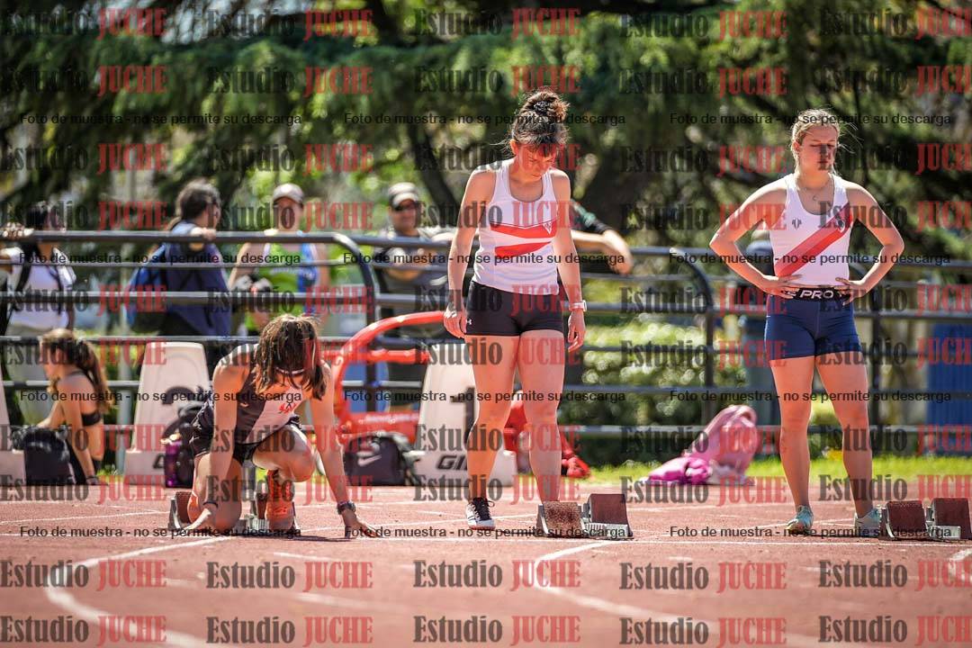 Fotos de los 100 m llanos de mujeres