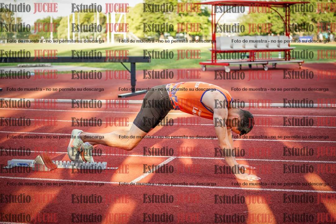 Fotos de los 400 m llanos de varones