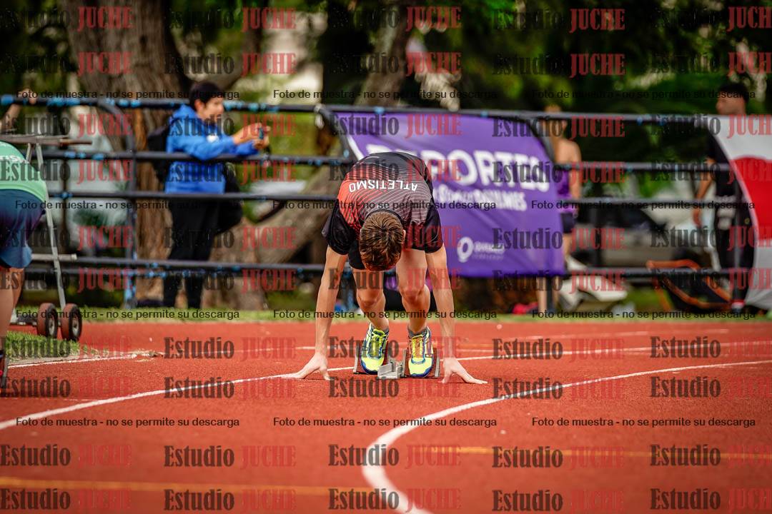 Fotos de los 200 m de varones