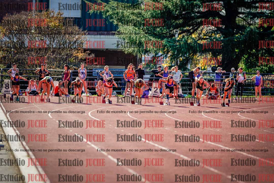 Fotos de los 100 m llanos de mujeres
