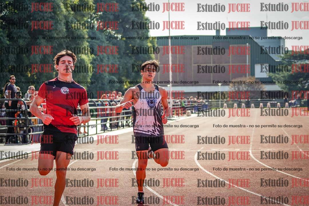 Fotos de los 200 m llanos de varones