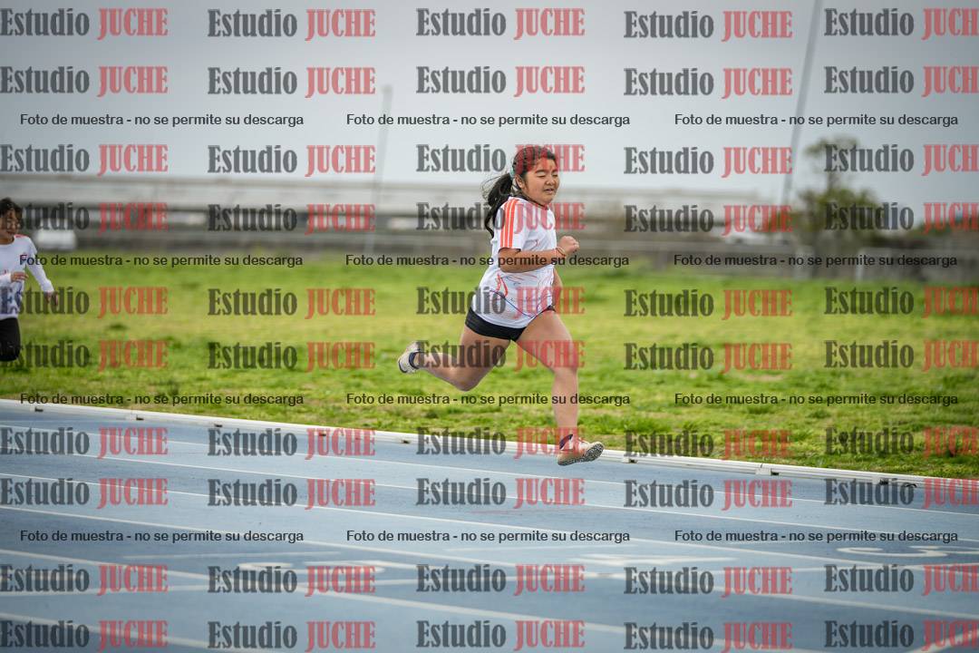 Fotos de los 50 m llanos de mujeres - U12