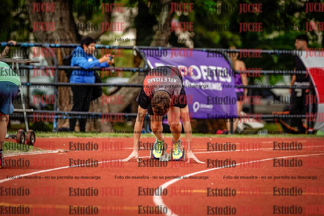Fotos de los 200 m de varones