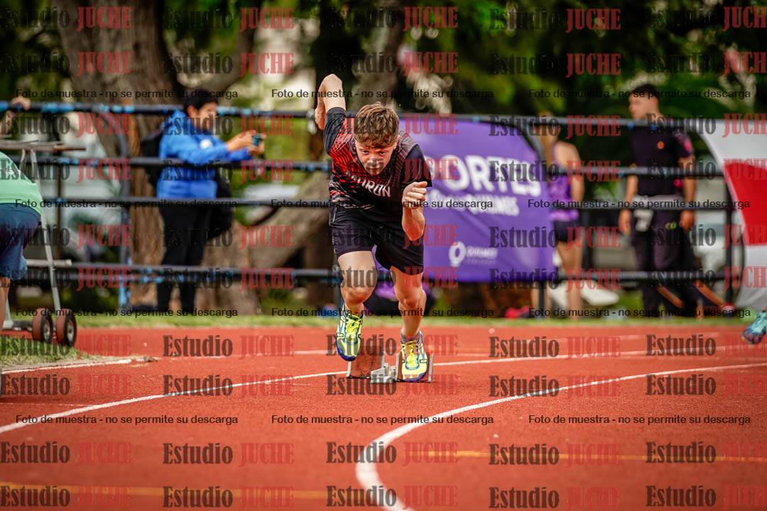 Fotos de los 200 m de varones