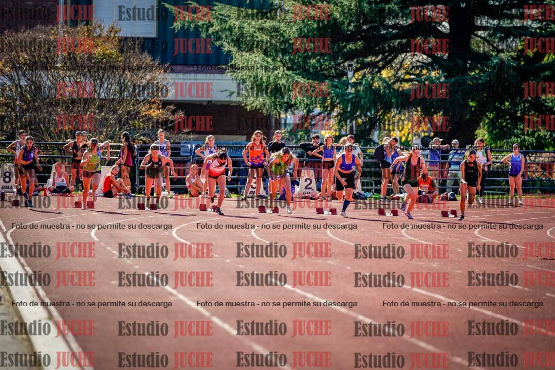 Fotos de los 100 m llanos de mujeres