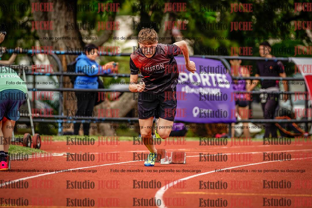 Fotos de los 200 m de varones