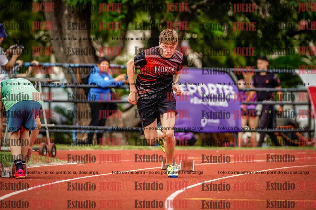 Fotos de los 200 m de varones