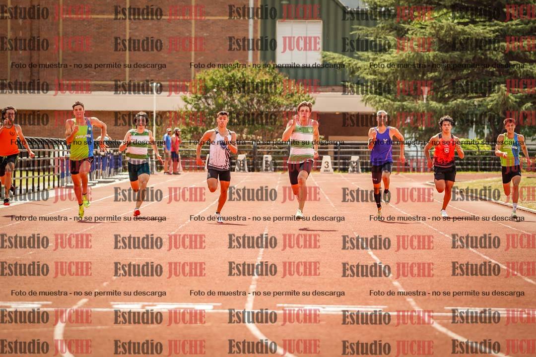 Fotos de los 200 m llanos de varones