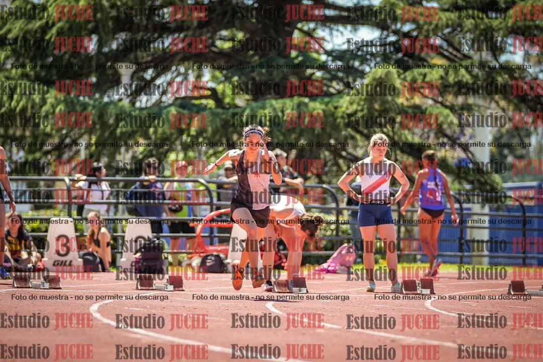 Fotos de los 100 m llanos de mujeres