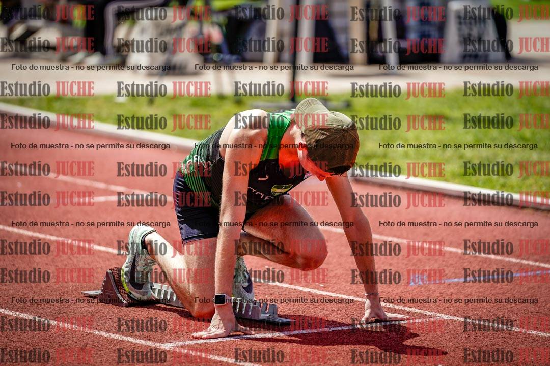 Fotos de los 400 m llanos de varones