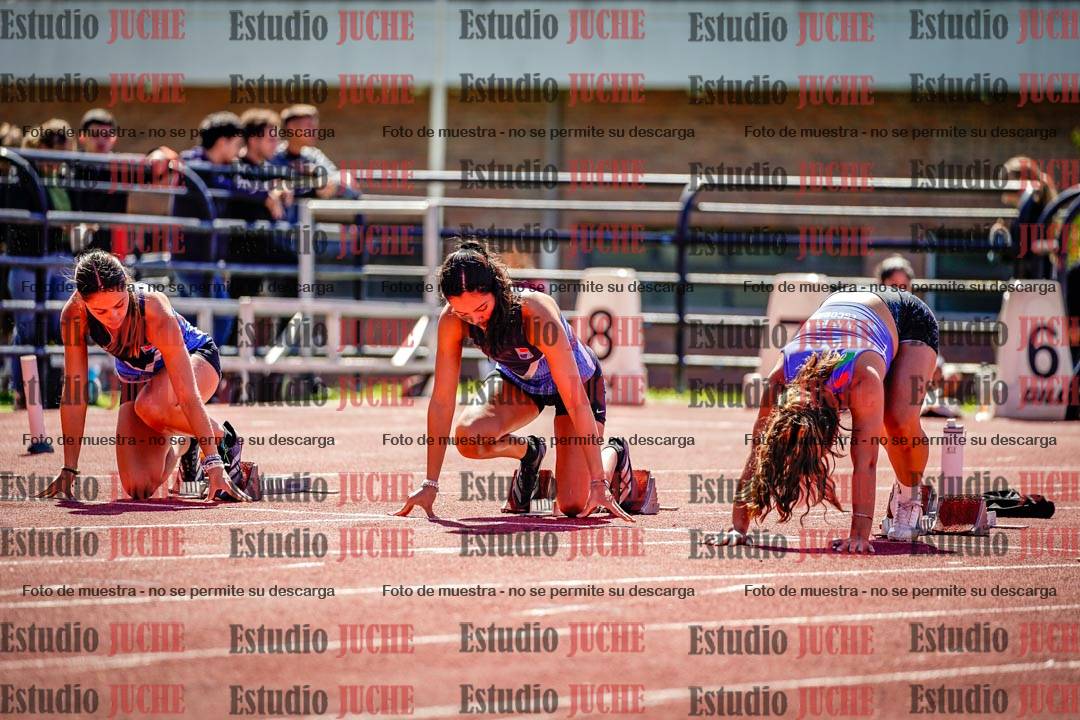 Fotos de los 100 m de mujeres