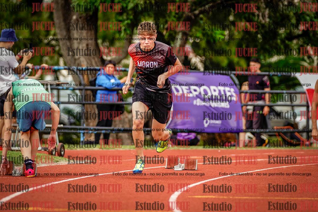 Fotos de los 200 m de varones
