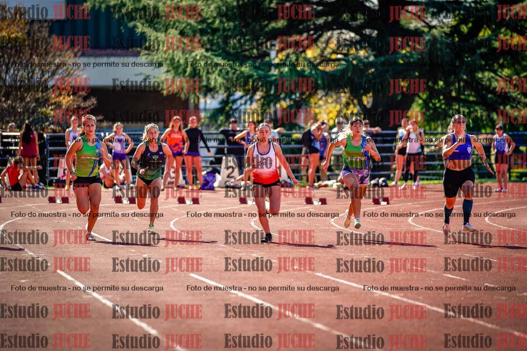 Fotos de los 100 m llanos de mujeres