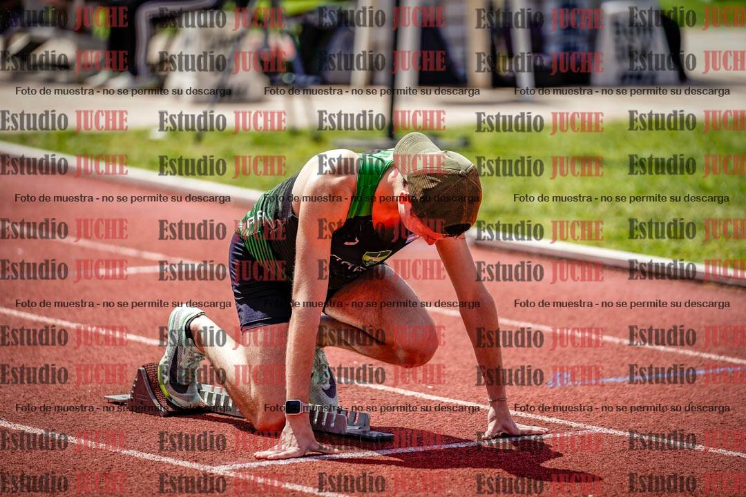 Fotos de los 400 m llanos de varones