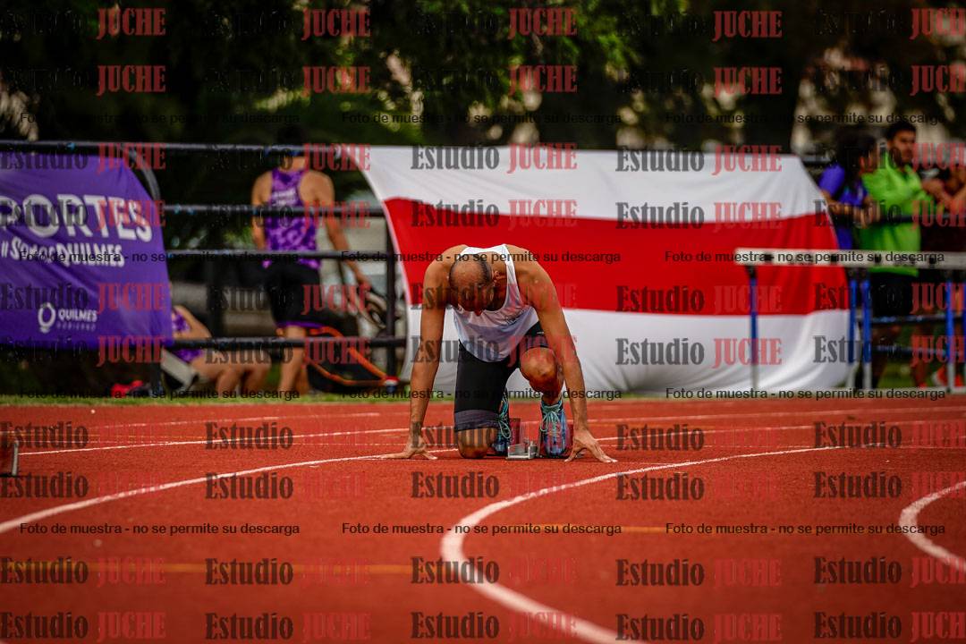 Fotos de los 200 m de varones