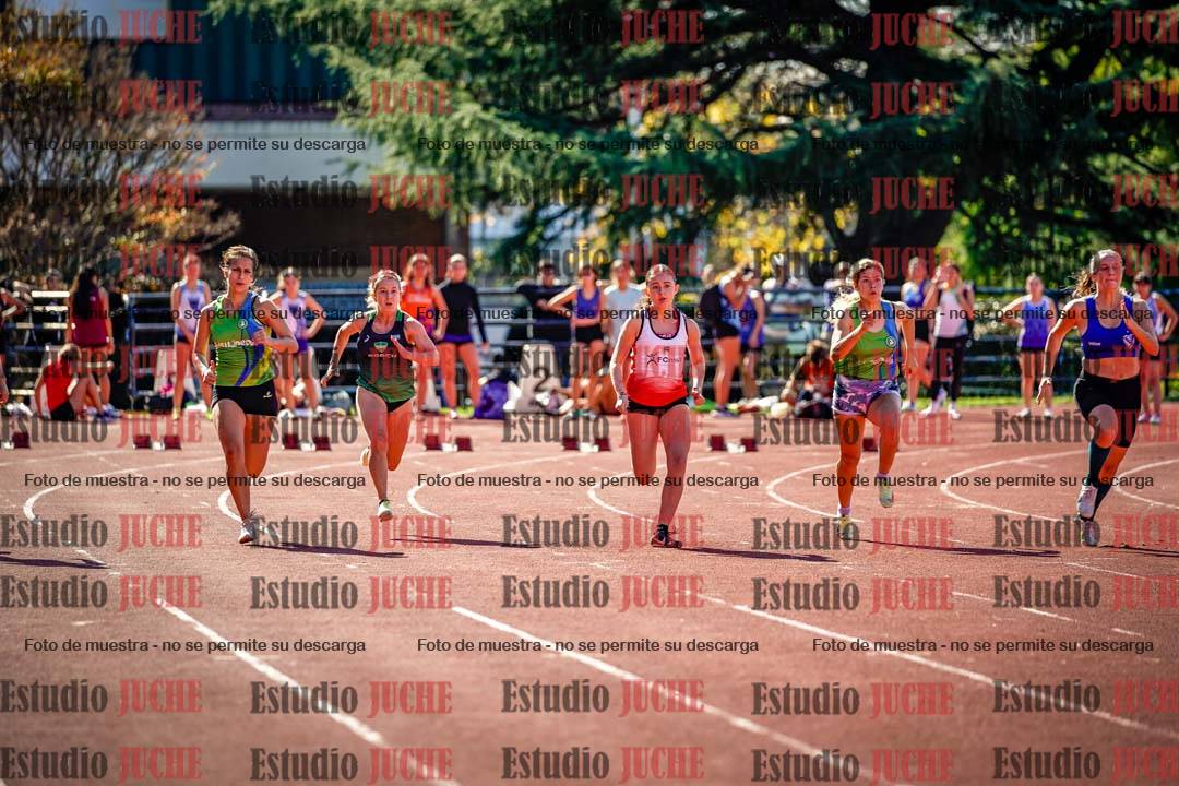 Fotos de los 100 m llanos de mujeres
