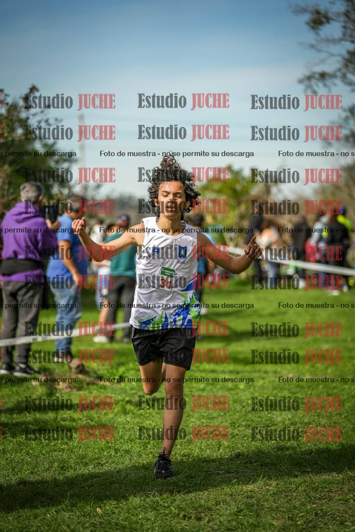 Fotos de la llegada del cross de 2000 m