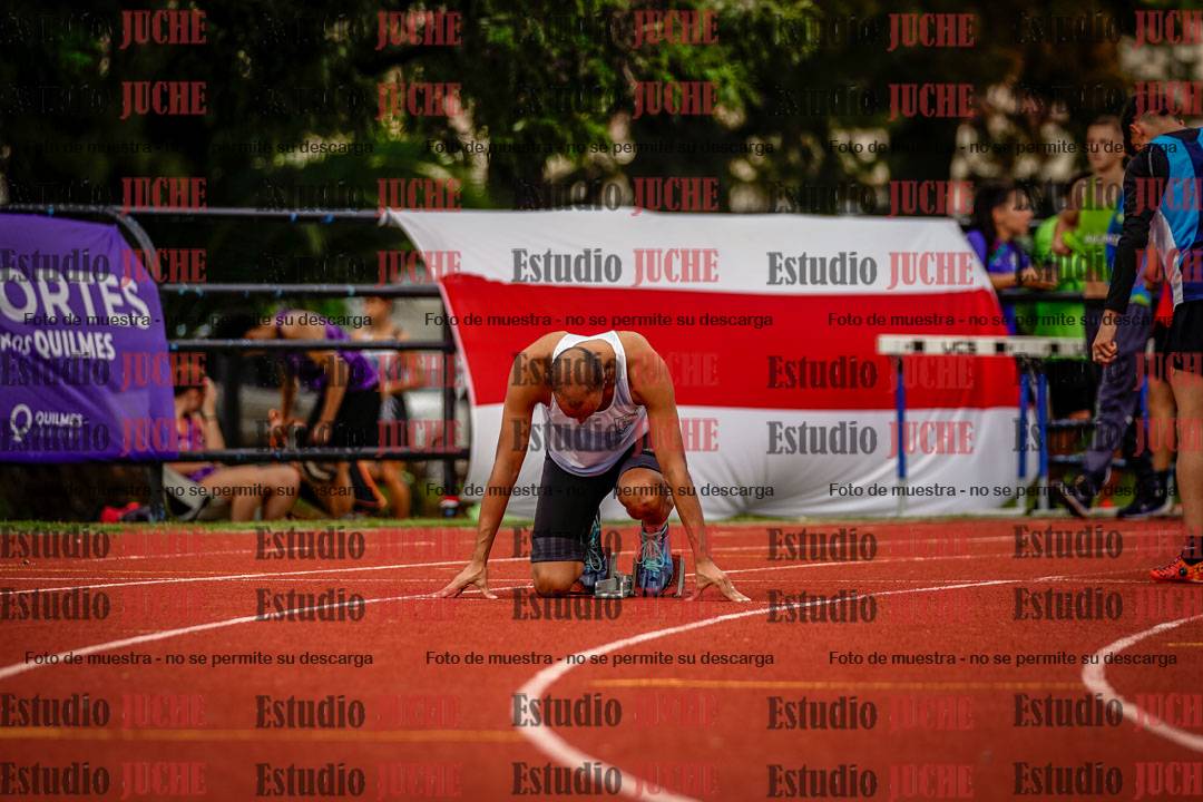 Fotos de los 200 m de varones