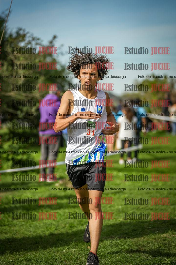 Fotos de la llegada del cross de 2000 m