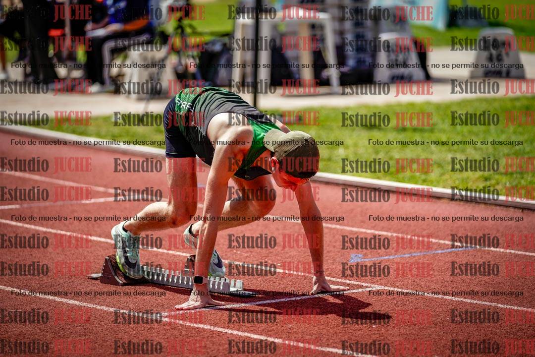 Fotos de los 400 m llanos de varones