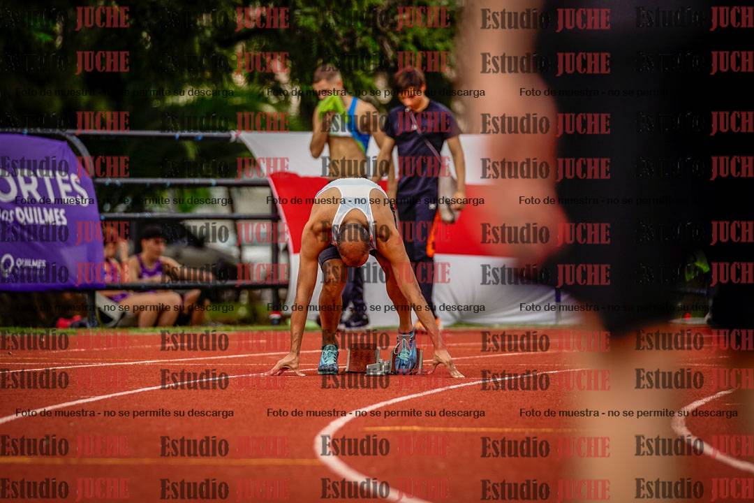 Fotos de los 200 m de varones