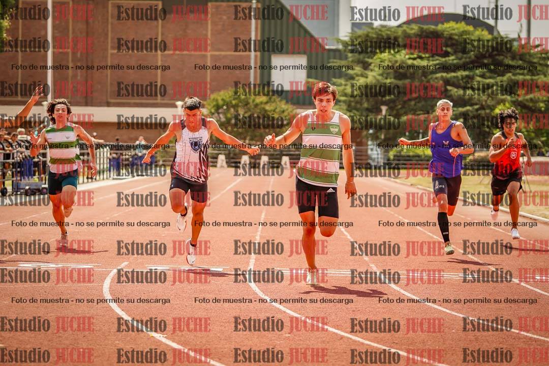 Fotos de los 200 m llanos de varones