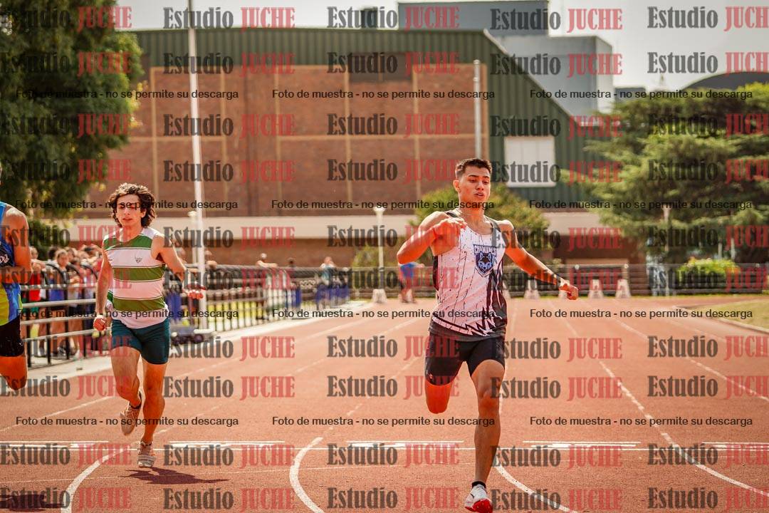 Fotos de los 200 m llanos de varones