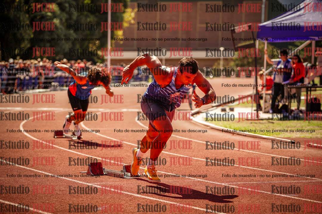 Fotos de los 400 m llanos de varones